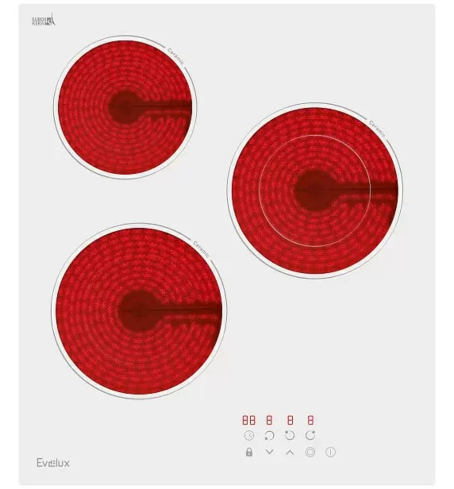 Evelux HEV 431 W электрическая варочная панель