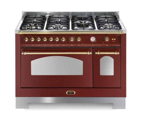 LOFRA RRD126MFT+E/2AEO BRONZE варочный центр красный