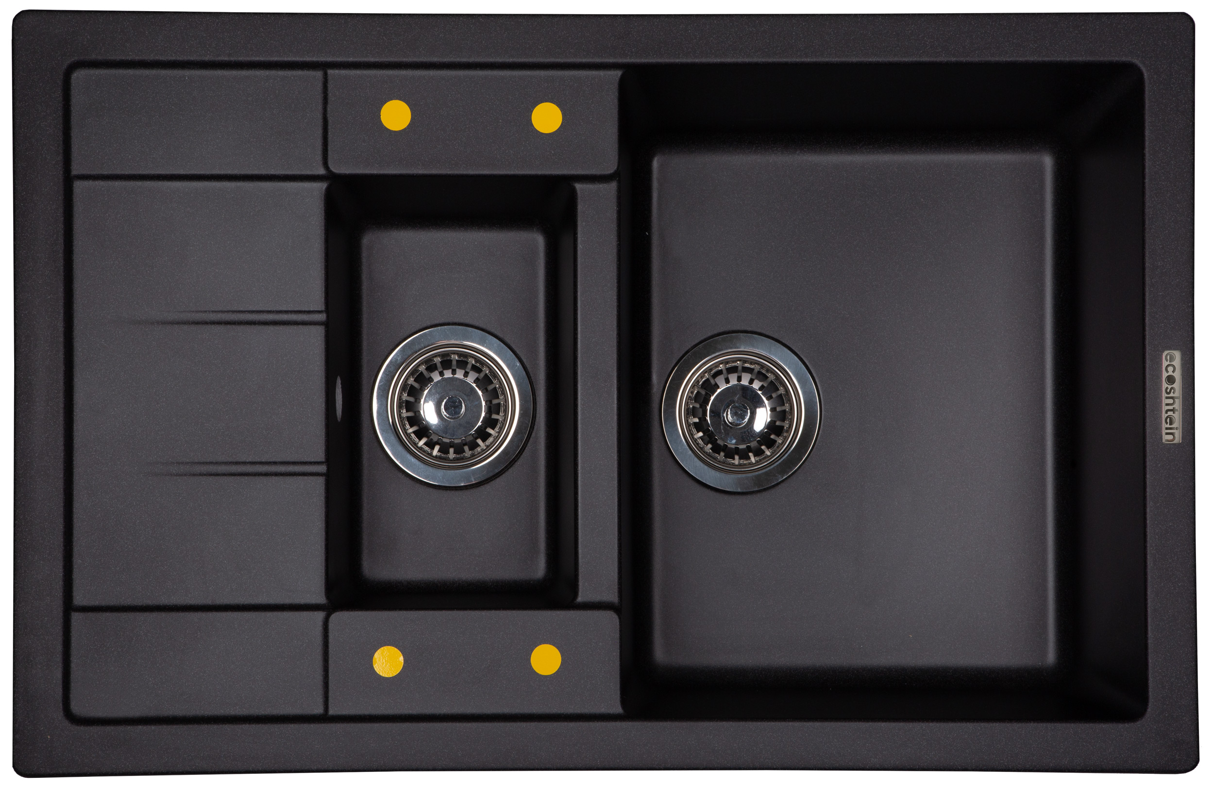 ECOSHTEIN RECHTECK 781.5 кухонная мойка антрацит