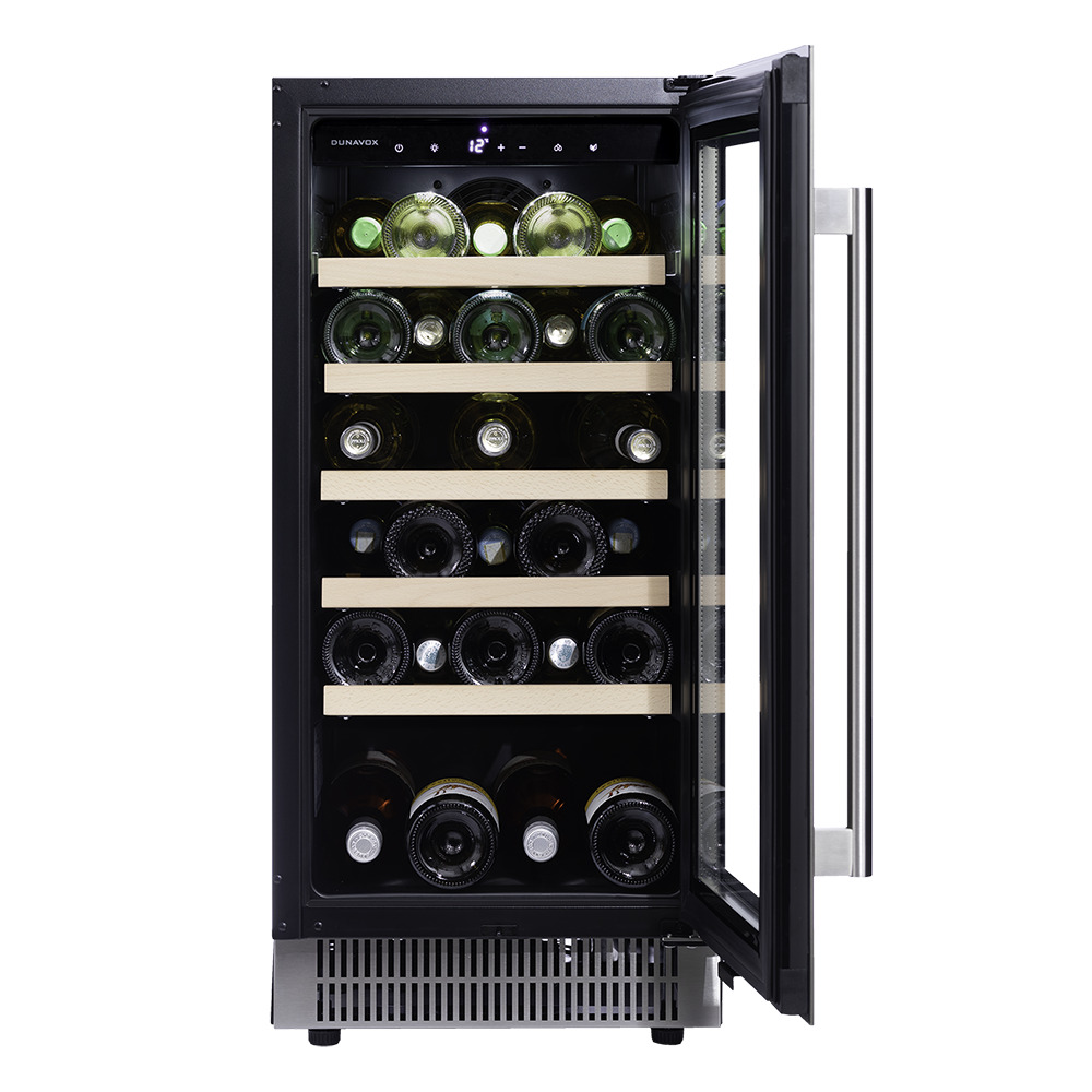DUNAVOX DAUF-32.83SS винный шкаф нержавеющая сталь