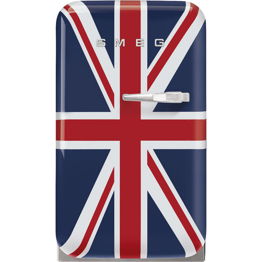 SMEG FAB5LDUJ5 британский флаг отдельностоящий минибар стиль 50-х гг.