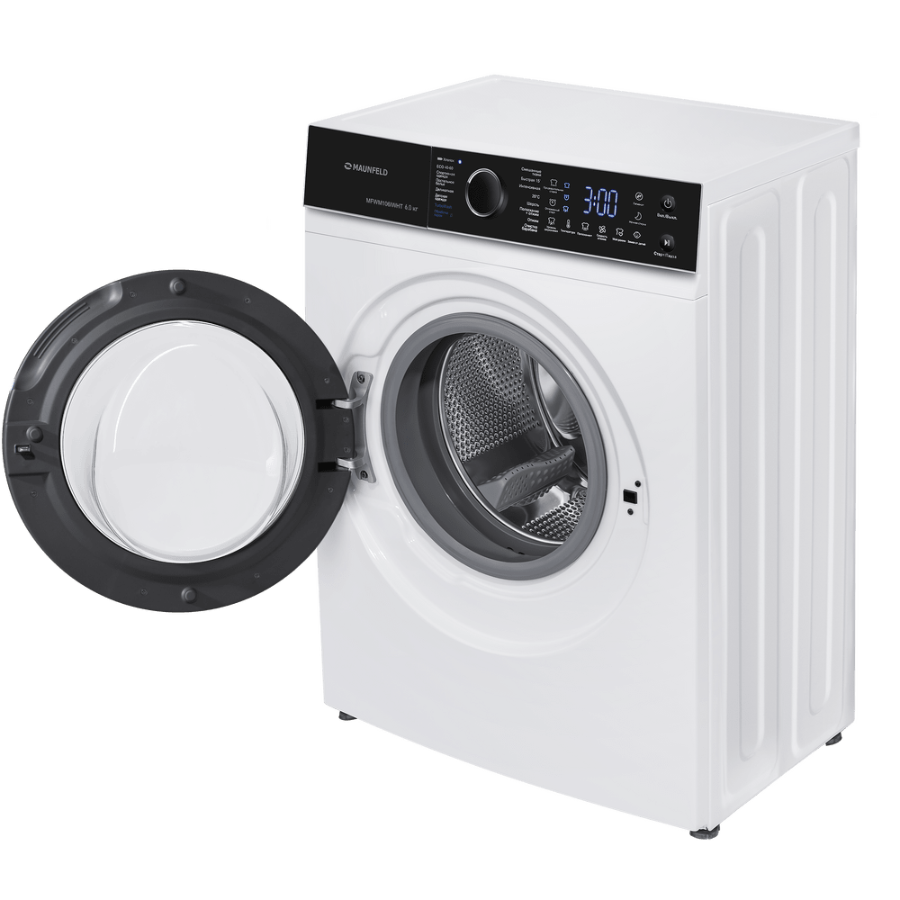 MAUNFELD MFWM106IWHT стиральная машина белый