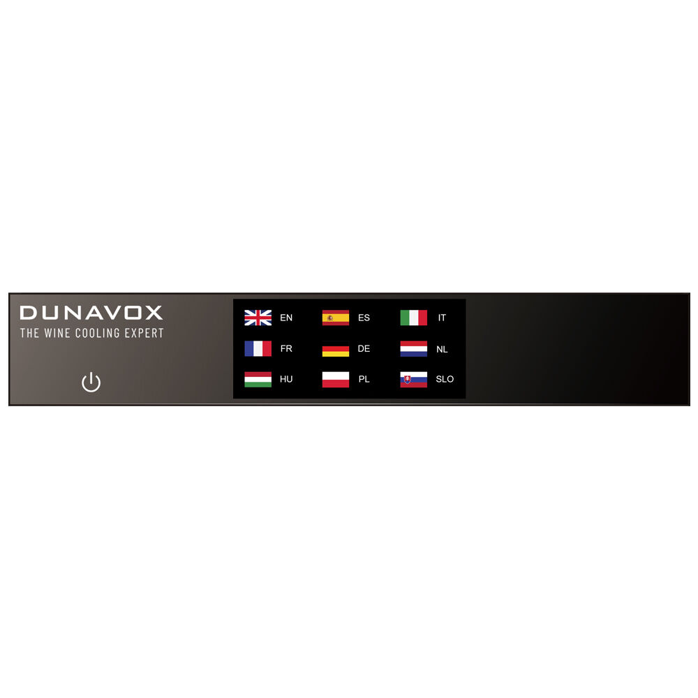 DUNAVOX DVN-19.50B.TO винный шкаф черный