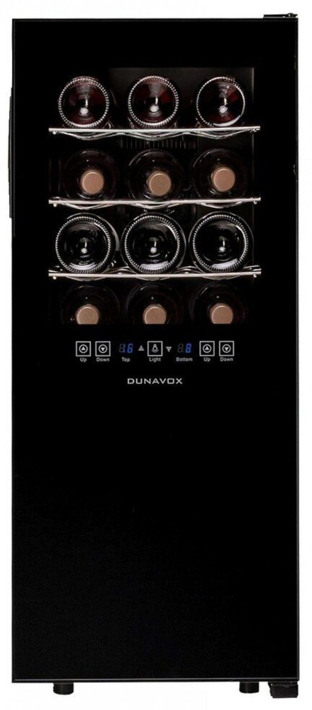 DUNAVOX DX-24.68DSC винный шкаф черный