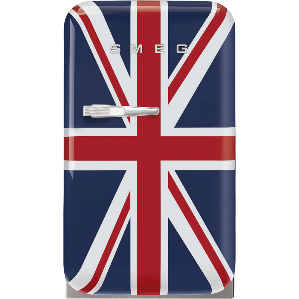 SMEG FAB5RDUJ5 отдельностоящий минибар британский флаг стиль 50-х гг.