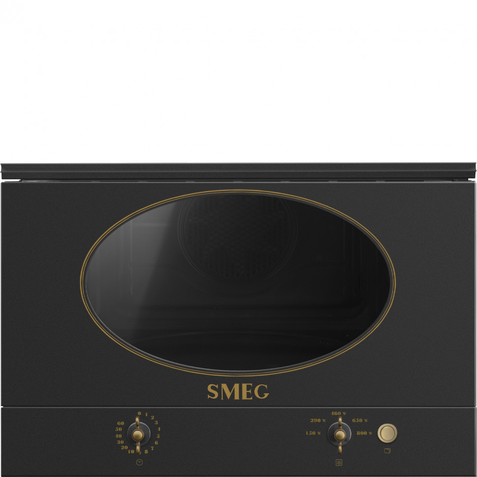 SMEG MP822NAO микроволновая печь черный