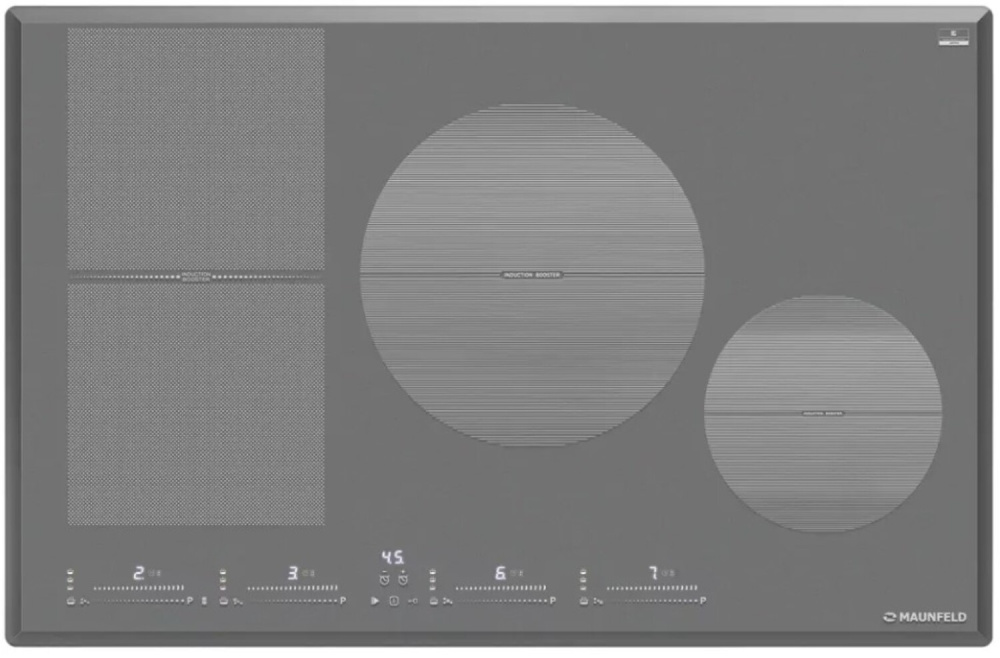 MAUNFELD CVI804SFLGR индукционная варочная панель