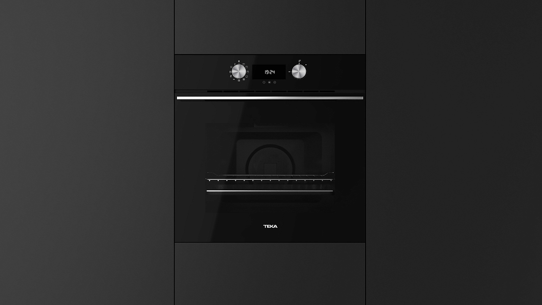 TEKA HLB 8410 P NIGHT RIVER BLACK духовой шкаф черный
