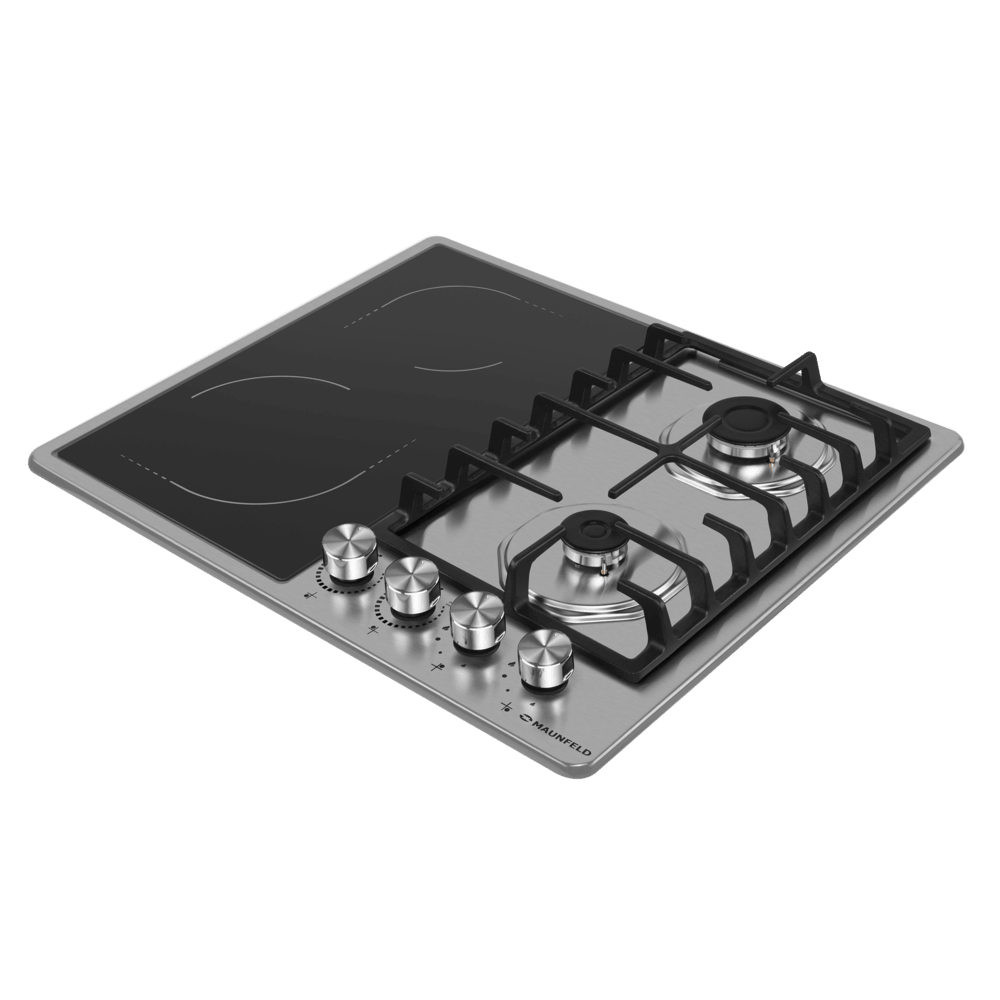 MAUNFELD EEHS.642VC.3CS/KG варочная панель нержавеющая сталь