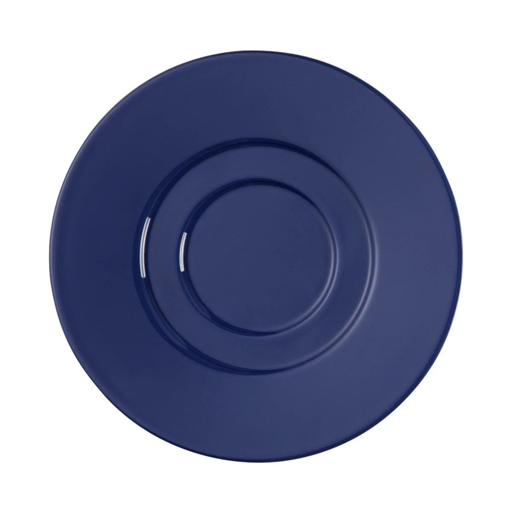 DEGRENNE блюдце Empileo Blue Gourmet, 15 см, синее 242648