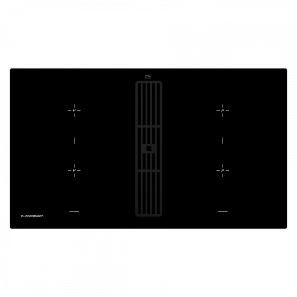 KUPPERSBUSCH KMI 9850.0 SR индукционная варочная панель с функцией вытяжки черный