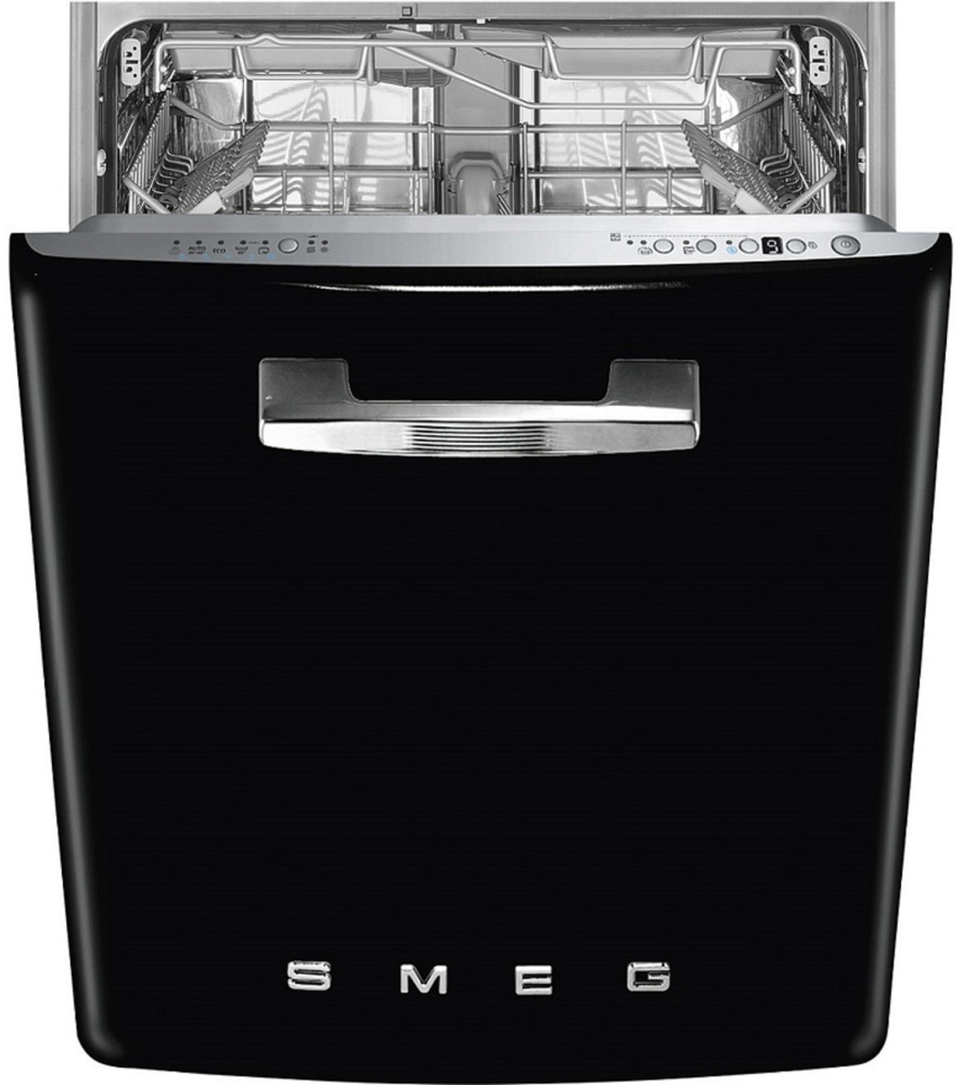 SMEG STFABBL3 Встраиваемая посудомоечная машина, черная