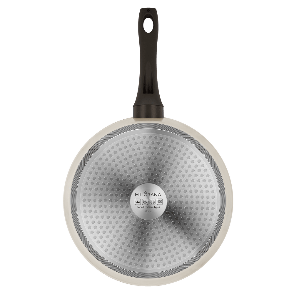 MAUNFELD FILIGRANA EDDA FG24EDD01DF сковорода глубокая 24 см бежевый
