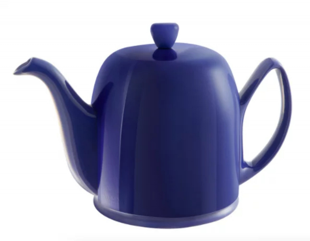 DEGRENNE чайник заварочный с ситечком SALAM MONOCHROME BLEU GOURME (1 л), на 6 чашек, голубой 242324