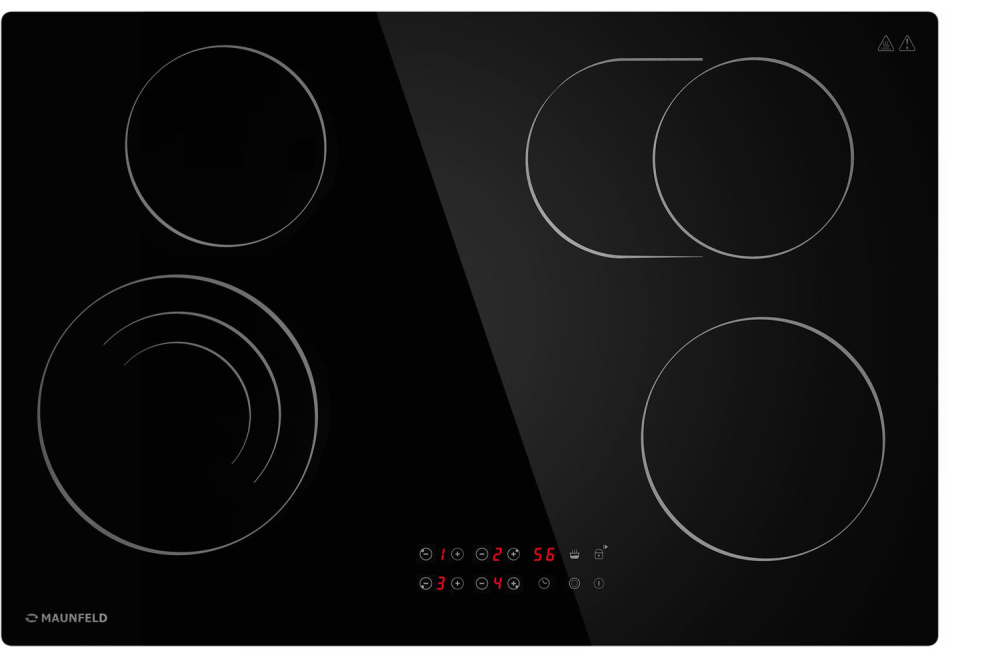 MAUNFELD CVCE774SMTBK электрическая варочная панель