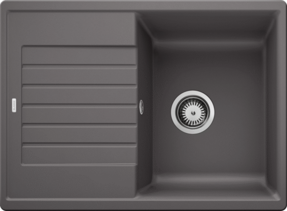 BLANCO ZIA 45 S Compact Basic SILGRANIT PuraDur мойка серый