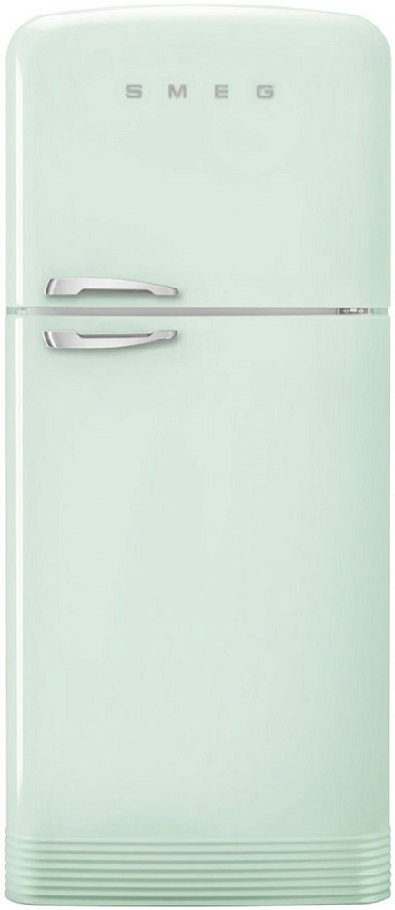 SMEG FAB50RPG5 Отдельностоящий двухдверный холодильник, пастельный зеленый