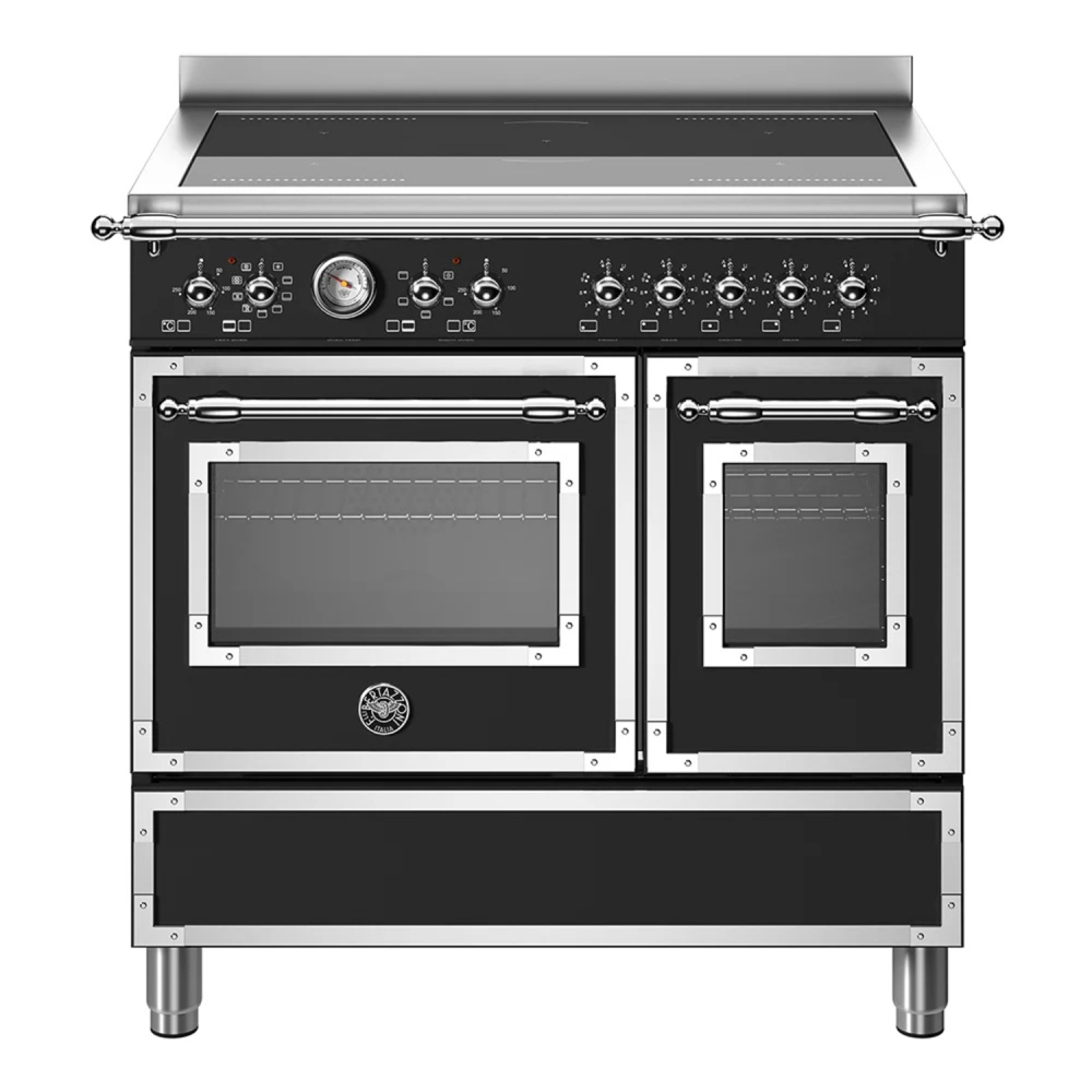 BERTAZZONI HER95I2ENET индукционный варочный центр черный матовый