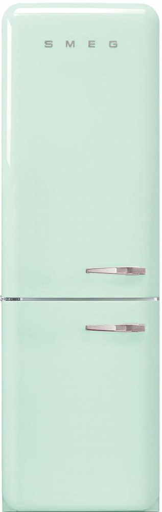 SMEG FAB32LPG5 светло-зеленый отдельностоящий двухдверный холодильник стиль 50-х годов