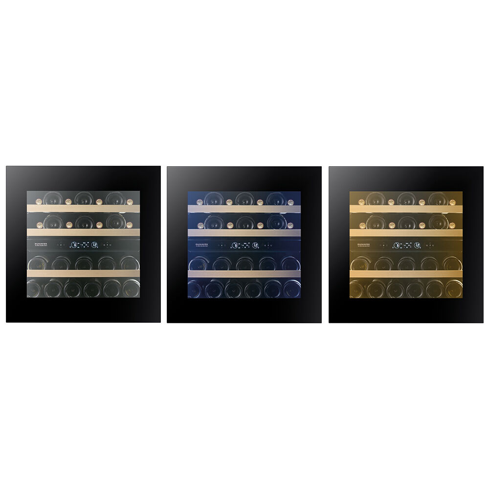 DUNAVOX DVH-25.65DB.TO встраиваемый винный шкаф черный