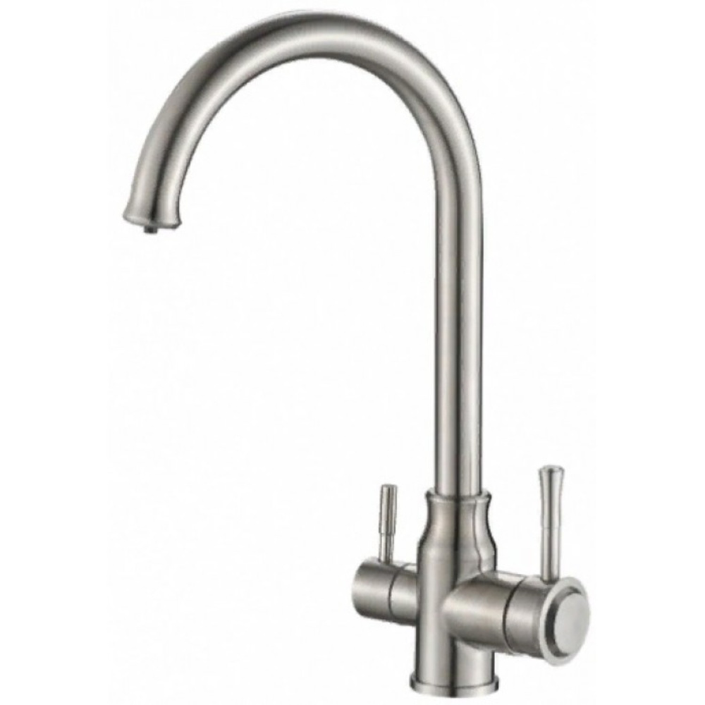 ZORG SH 763 INOX смеситель нержавеющая сталь