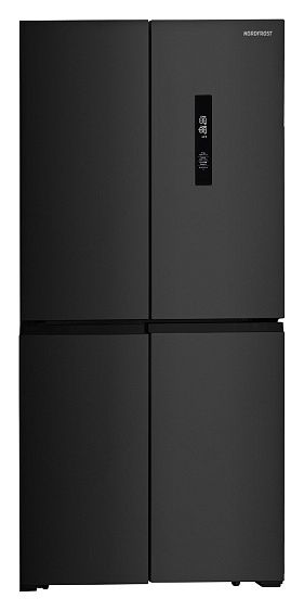 NORDFROST RFQ 510 NFB inverter холодильник черный