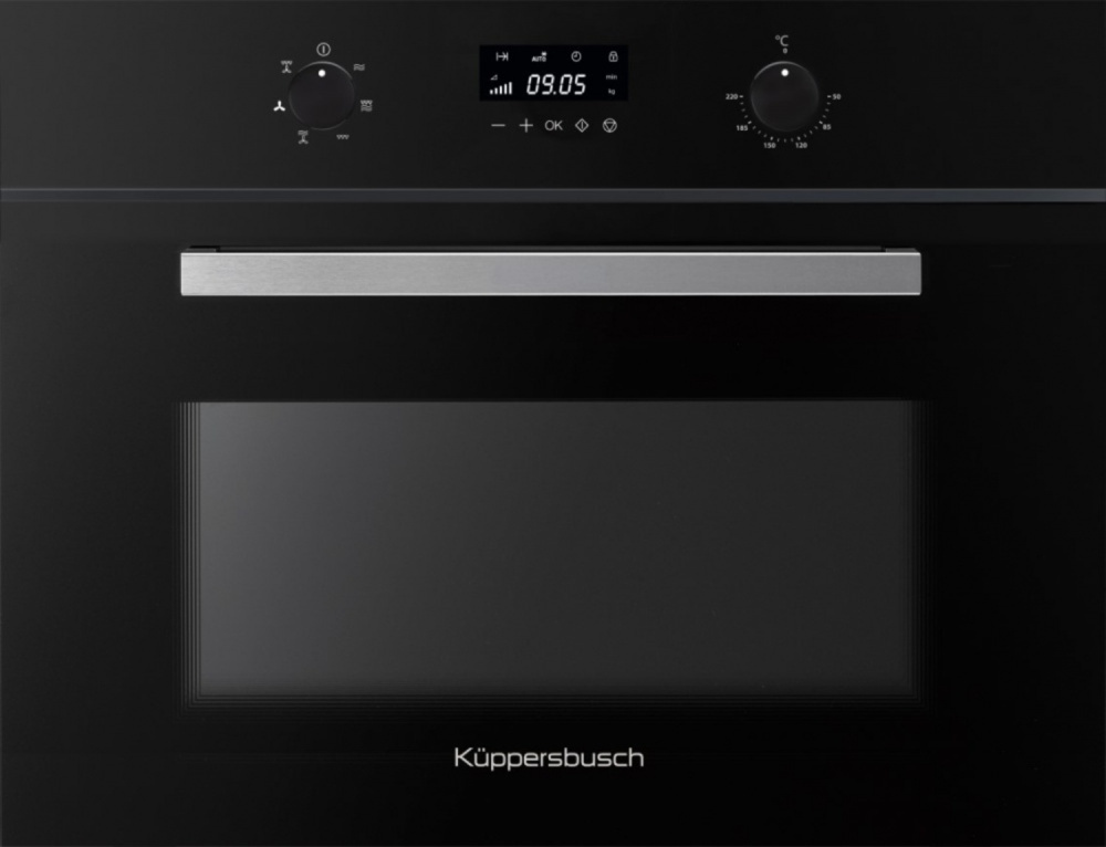 KUPPERSBUSCH CMK 6120.0 S компактный духовой шкаф с микроволнами черный