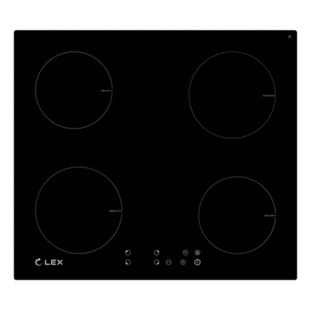 LEX EVI 640-1 BL черный индукционная варочная панель CHYO000181