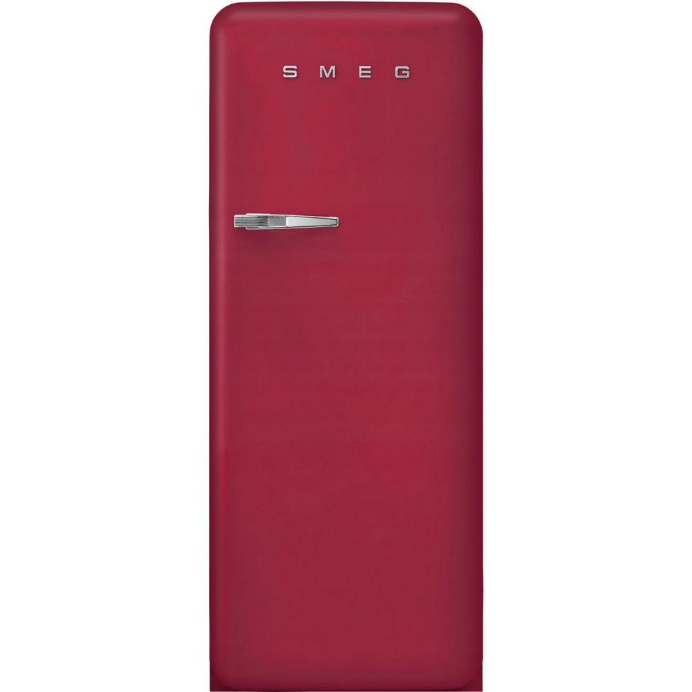 SMEG FAB28RDRB5 рубиново-красный отдельностоящий холодильник стиль 50-х годов