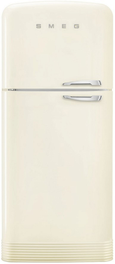 SMEG FAB50LCR5 Отдельностоящий двухдверный холодильник, кремовый