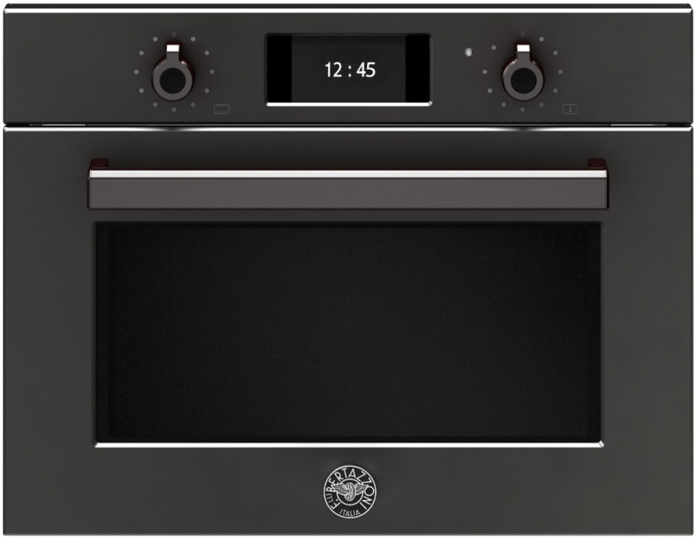 BERTAZZONI F457PROMWTN духовой шкаф с СВЧ матовый черный