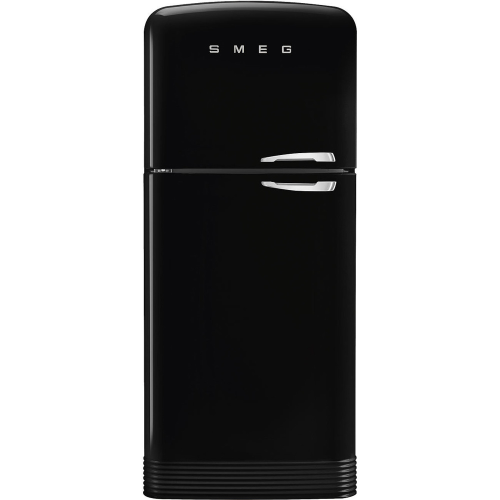 SMEG FAB50LBL5 черный отдельностоящий двухдверный холодильник