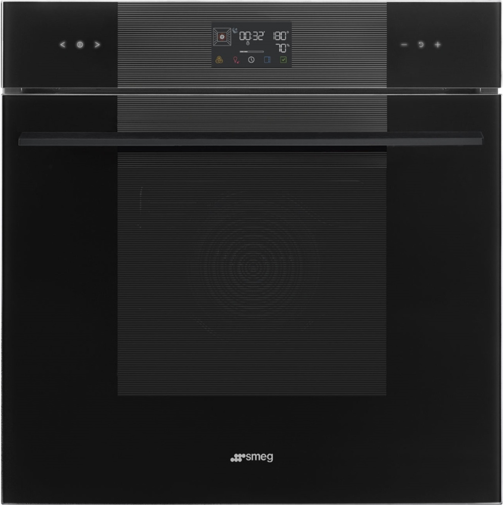 SMEG SO6102S3PB3 многофункциональный духовой шкаф комбинированный с паром черный