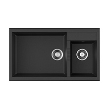 OMOIKIRI TEDORI 86-2-LB-BL  мойка черный