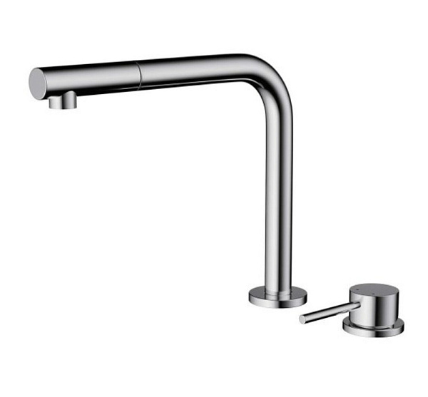 OMOIKIRI NARA-S-C смеситель нержавеющая сталь