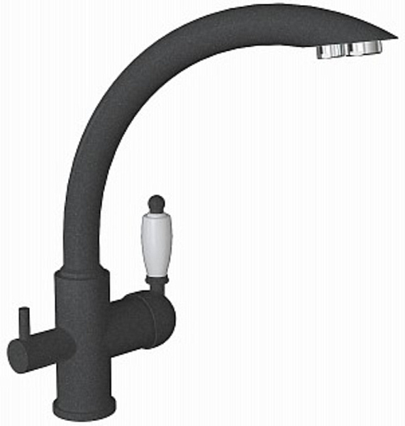 FLORENTINA ШАЛЕ FL смеситель черный