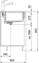 FRANKE BXM 210/110-50 мойка медь