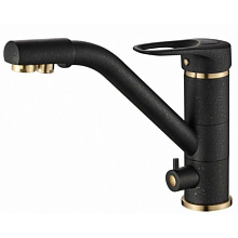 ZORG SH 321 Black BR смеситель черный металл/бронза ZORG SH 321 Black BR смеситель черный металл/бронза