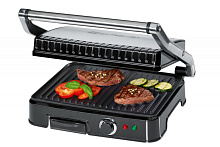 CLATRONIC KG 3487 schwarz-inox гриль нержавеющая сталь/черный