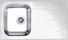 ALVEUS GLASSIX 10 RAL9005-90 белый мойка 1099462