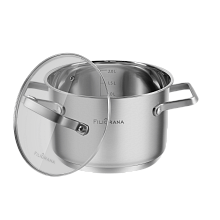 MAUNFELD FILIGRANA MOLLY FG30MLL01CR кастрюля с крышкой 18 см