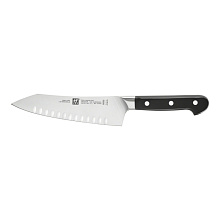 ZWILLING PRO нож сантоку 180 мм черный