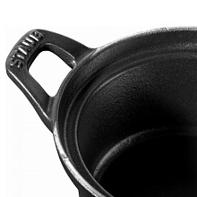 STAUB 11742023 кокот 20 см черный