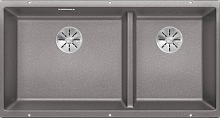 BLANCO SUBLINE 480/320-U SILGRANIT PuraDur InFino Standard мойка серый