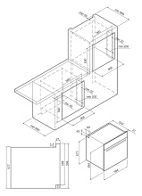 GRAUDE BM 60.2 E духовой шкаф черный
