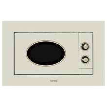 KORTING KMI 820 RGB микроволновая печь слоновая кость/золото