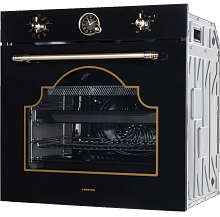 HIBERG VM 6392 BR духовой шкаф черный