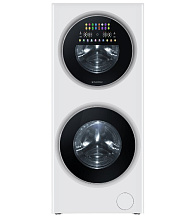 MAUNFELD MFWD14157WH06 стирально-сушильная машина нержавеющая сталь