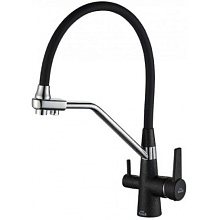 ZORG SH 903-6 Black CR смеситель черный металл/хром