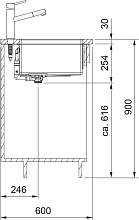 FRANKE BXM 210/110-68 мойка медь